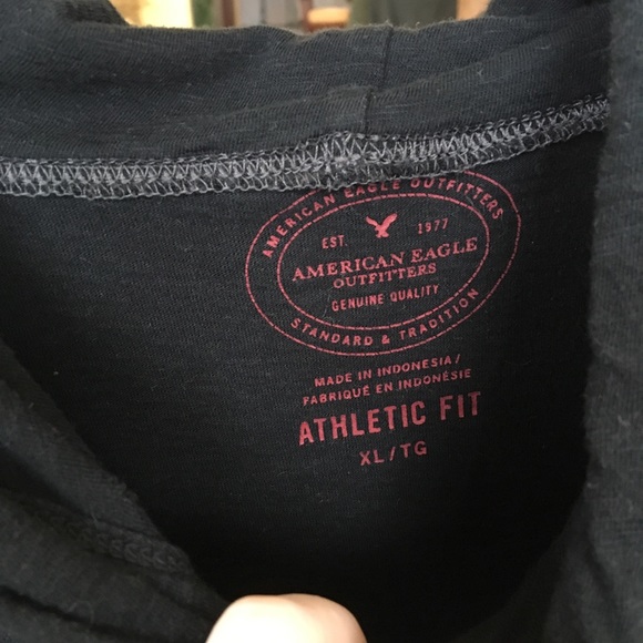 Mens lightweight sweatshirt/ hooded long sleeve - Picture 4 of 4